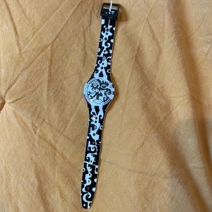 Rare 2009 Vintage Swatch AFTERDARK GZ204 Watch for Her - By Billy The Artist
